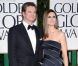 Colin Firth et sa femme Livia aux Golden Globes, le 15 janvier 2012 à Los Angeles.