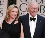 Christopher Plummer et Elaine Taylor aux Golden Globes, le 15 janvier 2012 à Los Angeles.