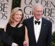 Christopher Plummer et Elaine Taylor aux Golden Globes, le 15 janvier 2012 à Los Angeles.