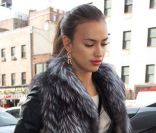 Irina Shayk à New York, le 16 janvier 2012. 