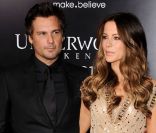 Kate Beckinsale et son amoureux Len Wiseman à Los Angeles, le 19 janvier 2012.