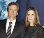 Colin Firth et son épouse Livia Giuggioli lors de la première de La Taupe à l'UGC Normandie à Paris le 20 janvier 2012
 &nbsp; 