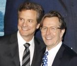 Colin Firth et Gary Oldman lors de la première de La Taupe à l'UGC Normandie à Paris le 20 janvier 2012
 &nbsp; 