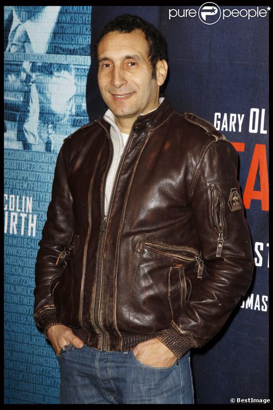 Zinedine Soualem lors de la première de La Taupe à l'UGC Normandie à Paris le 20 janvier 2012
 &nbsp; 