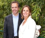 Luc Chatel accompagné de son épouse Astrid Herrenschmidt en juin 2011 