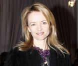 Delphine Arnault au défilé haute couture Christian Dior à Paris, le 23 janvier 2012.