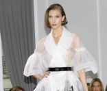 Défilé Christian Dior haute couture printemps-été 2012 à Paris, le 23 janvier 2012.