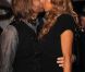 David et Cathy Guetta amoureux comme des ados sur le tapis rouge de la 13e édition des NRJ Music Awards, au palais des festivals de Cannes, le 28 janvier 2012.