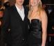 Elodie Gossuin et son époux Bertrand Lacherie sur le tapis rouge de la 13e édition des NRJ Music Awards, au palais des festivals de Cannes, le 28 janvier 2012.