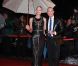 Jamais (ou presque) l'un sans l'autre, Sarah Marshall et Jean-Claude Jitrois sur le tapis rouge de la 13e édition des NRJ Music Awards, au palais des festivals de Cannes, le 28 janvier 2012.