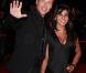 Stéphane Rousseau et sa compagne Reem Kherici sur le tapis rouge de la 13e édition des NRJ Music Awards, au palais des festivals de Cannes, le 28 janvier 2012.