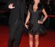 Stéphane Rousseau et sa compagne Reem Kherici sur le tapis rouge de la 13e édition des NRJ Music Awards, au palais des festivals de Cannes, le 28 janvier 2012.