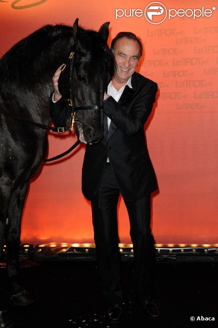 Yves Lecoq lors du dîner de gala du Prix d'Amérique Marionnaud 2012, le 28 janvier 2012 à Paris
