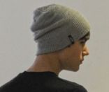 Justin Bieber arrive à l'aéroport de Nice, le 29 janvier 2012