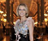  Sylvie Tellier lors de la soirée de gala au château de Versailles, au profit de l'association AVEC (Association pour la vie espoir contre le cancer), le 30 janvier 2012 