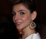 Clotilde Coureau lors de la soirée de gala au château de Versailles, au profit de  l'association AVEC (Association pour la vie espoir contre le cancer), le  30 janvier 2012