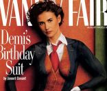 Demi Moore en couverture de Vanity Fair en 1992. 