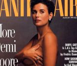 Demi Moore en couverture de Vanity Fair en 1991. 