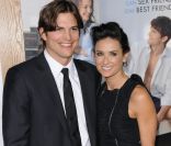 Demi Moore et Ashton Kutcher en janvier 2011 à Los Angeles.<br />