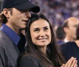 Demi Moore et Ashton Kutcher, en septembre 2007 à New York.