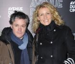 Alexandra Lamy avec Eric Guirado lors de l'avant-première du film  Possessions à Paris le 3 février 2012