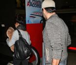 Eva Longoria et Eduardo Cruz à l'aéroport de Los Angeles le 3 février 2012