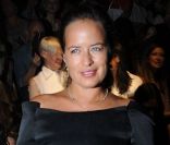 Jade Jagger au premier rang du défilé Lanvin à Paris, le 30 septembre 2011. 