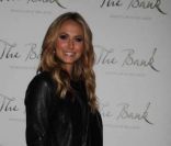 Stacy Keibler organise une soirée pré-Super Bowl au nightclub Bank, Bellagio Hotel de Las Vegas, le 4 février 2012.