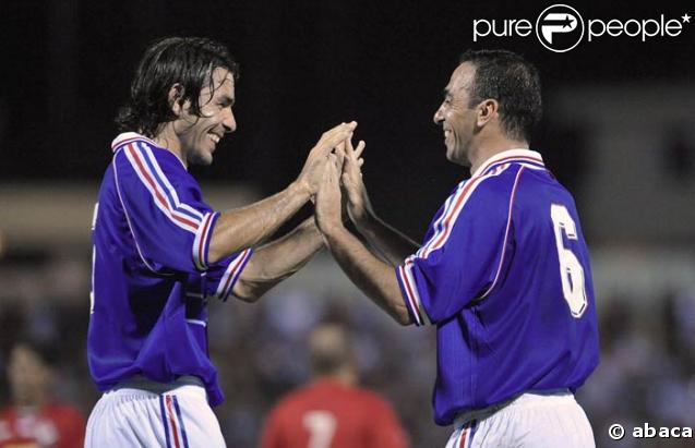 Jubilé de Christian Karembeu à Nouméa : Robert Pires et Youri Djorkaeff