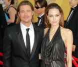 Angelina Jolie et Brad Pitt, en janvier 2012 à Los Angeles.
