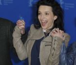 Andrzej Chyra, Juliette Binoche et Joanna Kulig présente Elles au festival de Berlin, le 10 février 2012.