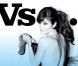 Helena Christensen en couverture du magazine Vs. printemps-été 2012. 