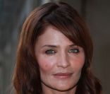 Helena Christensen à Paris en septembre 2011.<br />