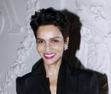 Farida Khelfa en janvier 2012 à Paris