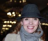 Anne Marivin le 14 février 2012 à Paris lors de l'avant-première des  Infidèles 