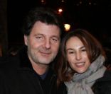 Philippe Lellouche et Vanessa Demouy le 14 février 2012 à Paris lors de l'avant-première des  Infidèles 