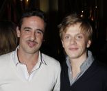 Alex Lutz et Kaim Adda lors des représentations exceptionnelles de février du spectacle  Formule enrichie avec encore plus de Lutz à l'intérieur  aux Folies Bergère à Paris