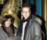 Stéphane Rousseau et Reem Kherici lors des représentations exceptionnelles de février du spectacle  Formule enrichie avec encore plus de Lutz à l'intérieur  aux Folies Bergère à Paris