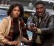 Halle Berry et Keith David sur le tournage de  Cloud Atlas , en septembre 2011 à Glasgow, Ecosse.