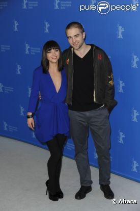 Robert Pattinson et Christina Ricci au festival de Berlin pour présenter Bel Ami, le 17 février 2012.