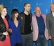 Holliday Grainger, Christina Ricci, Robert Pattinson, Declan Donnellan et Nick Ormerod au festival de Berlin pour présenter Bel Ami, le 17 février 2012.