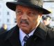Le révérend Jesse Jackson quitte les funérailles de Whitney Houston le 18 février 2012