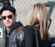 Jennifer Aniston et Justin Theroux à la sortie de l'émission Jimmy Kimmel Live, à Los Angeles le 21 février 2012.