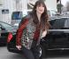 Charlotte Gainsbourg arrive au défilé Balenciaga à Paris, le 1er mars 2012.