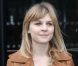 La radieuse Clémence Poésy lors du défilé Balenciaga à Paris, le 1er mars 2012.