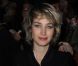 La jolie Pauline Lefèvre, frontrow au Théâtre National de Chaillot pour le défilé Vanessa Bruno. Paris, le 5 mars 2012.