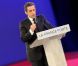 Nicolas Sarkozy lors de son grand meeting de Villepinte le 11 mars 2012