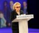 Bernadette Chirac lors du grand meeting de Villepinte de Nicolas Sarkozy le 11 mars 2012