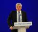 Hervé Morin lors du meeting de Nicolas Sarkozy à Villepinte le 11 mars 2012