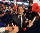 Nicolas Sarkozy lors du meeting de Villepinte le 11 mars 2012
